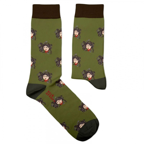Socken Kunstwerke - Caravaggio "Medusa"
